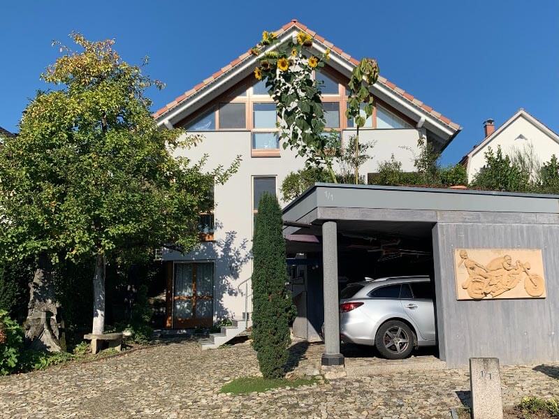 Hausansicht der Ferienwohnung Neitsch